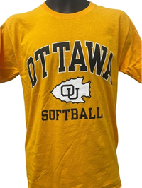 OUKS Athletics Short-Sleeve Gold Softball Tee 21