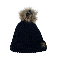OUKS Accessory Beanie Cableknit Faux Pom