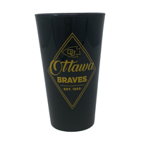 OUKS Drinkware Glass - Pint Colored