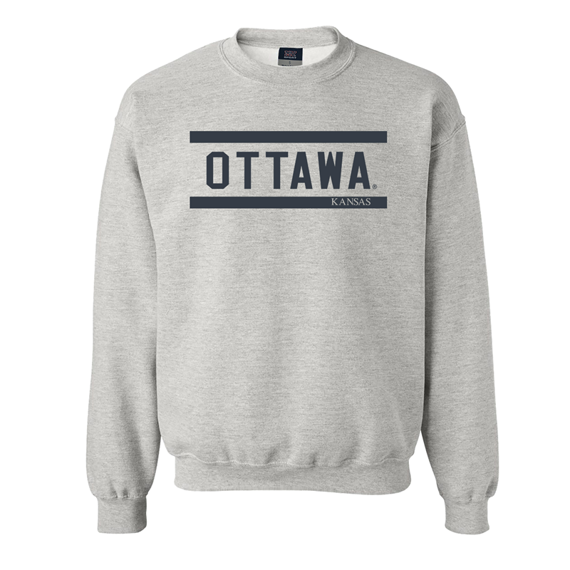 OUKS Women's Crewneck Ottawa KS Ottawa University Fan Shop