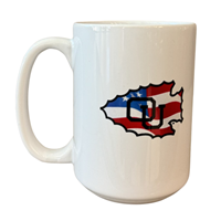 OUKS Drinkware Mug - Multicolor Americana