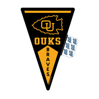 OUKS Decal Down Pennant