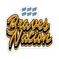 OUKS Decal Braves Nation