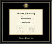 OUAZ Diploma Frame Medallion