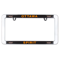 OUAZ License Plate Frame Ottawa Spirit