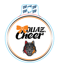 OUAZ Cheer Sticker